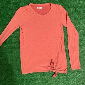 MADEWELL SOUNDCHECK SIDE TIE TOP